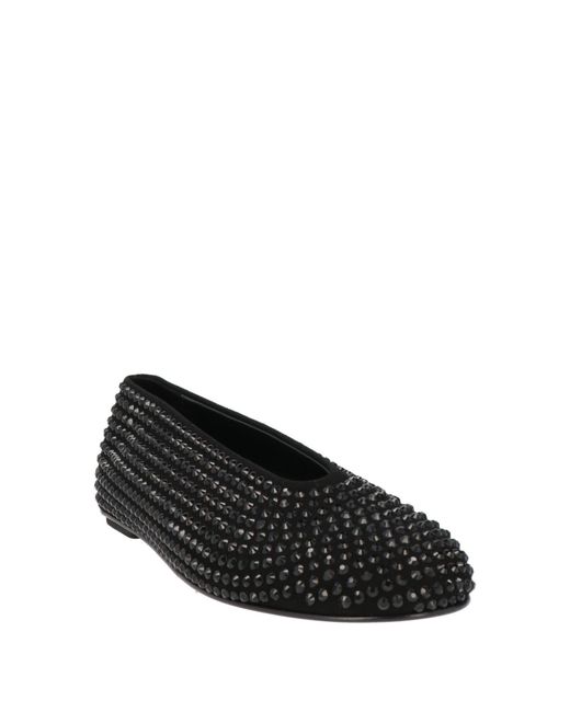 Liviana Conti Black Ballet Flats