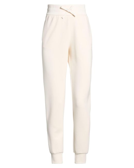 ARMANI EXCHANGE White Pants Polyester, Viscose, Elastane