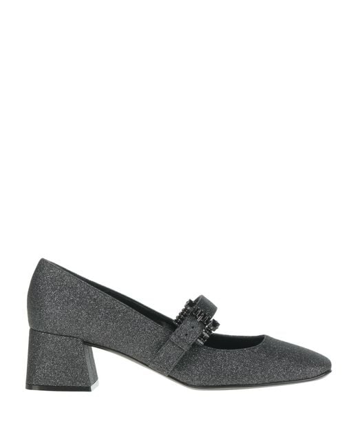 Sergio Rossi Gray Pumps