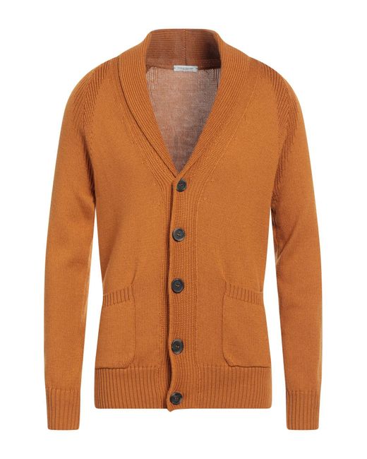 Paolo Pecora Brown Cardigan for men