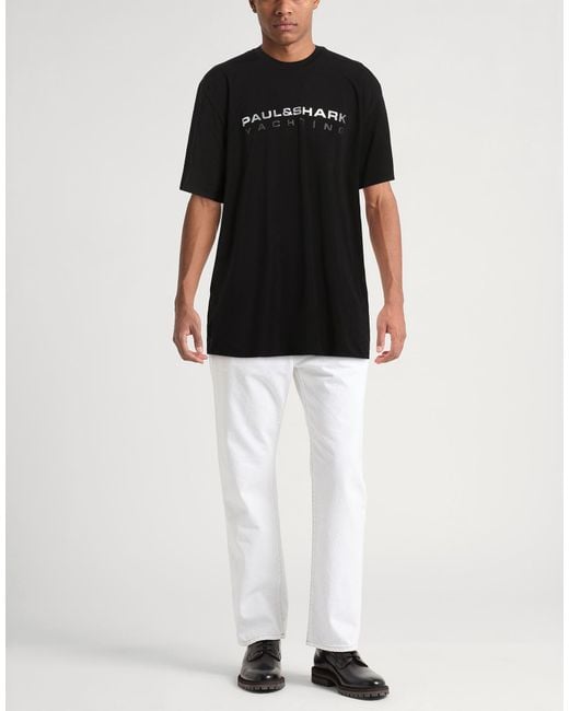 Paul & Shark Black T-Shirt for men