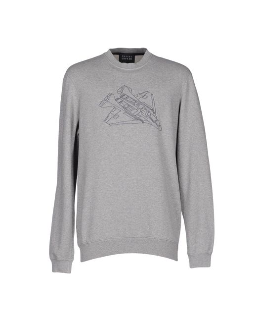 Markus Lupfer Gray Sweatshirt for men