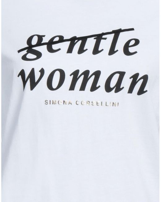 SIMONA CORSELLINI White T-shirt