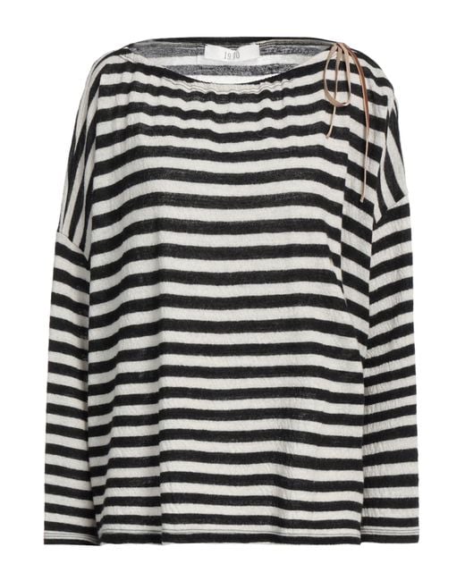 19.70 Nineteen Seventy Black Sweater Virgin Wool