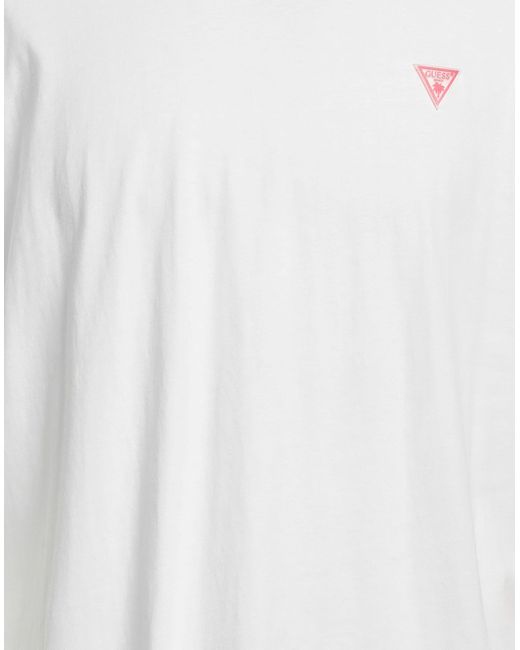 Guess White T-shirt for men