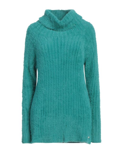 Twinset Green Rollkragenpullover