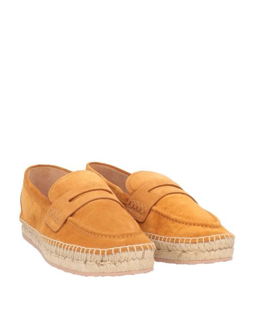 Gianvito Rossi Orange Espadrilles