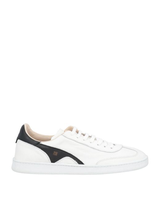 Moma White Sneakers Leather for men