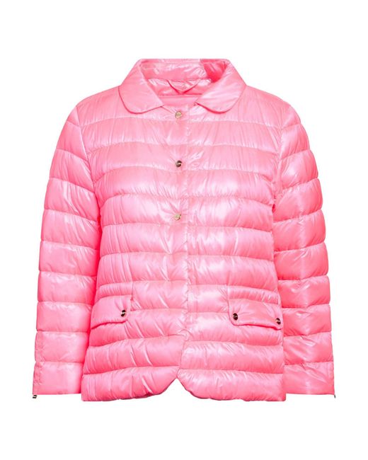 Herno Pink Fuchsia Puffer Polyamide