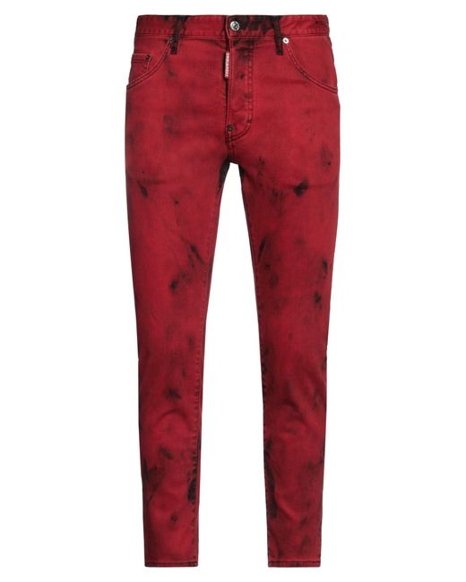 DSquared² Red Jeans for men