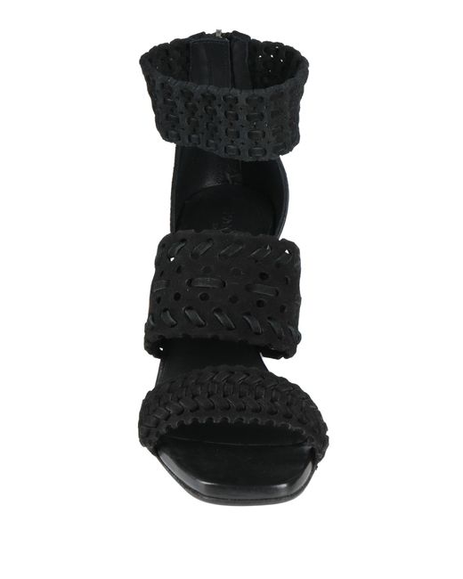 Pantanetti Black Sandals