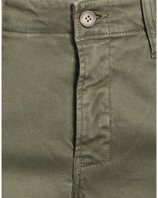 Lyle & Scott Green Pants Cotton, Elastane for men