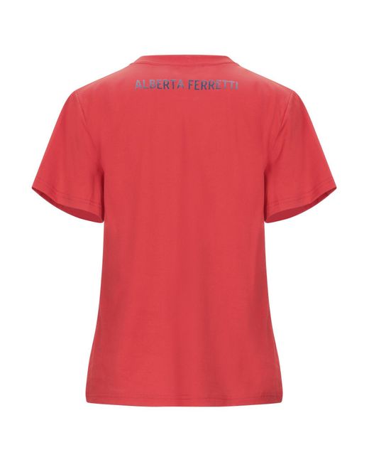 Alberta Ferretti Red T-shirt