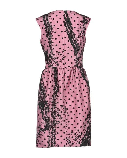 Moschino Purple Mini Dress