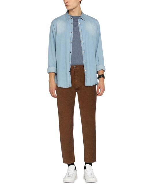 Daniele Alessandrini Multicolor Trouser for men