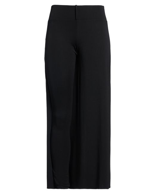 Courreges Black Pants Viscose, Elastane