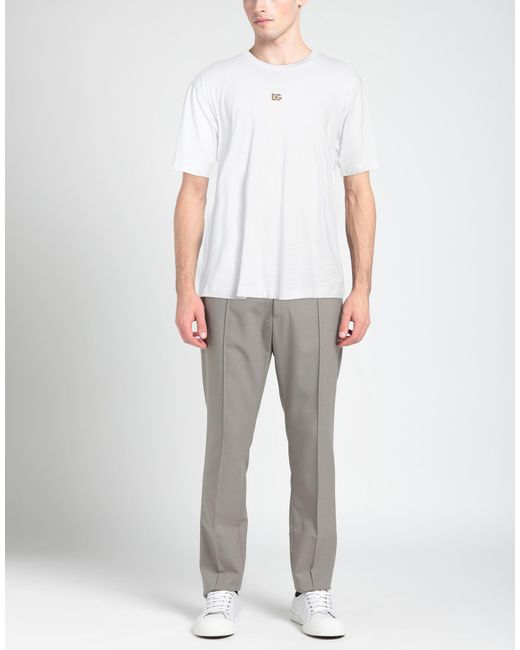 Dolce & Gabbana White T-shirt for men