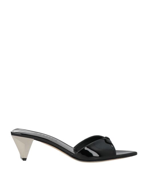 3Juin Black Sandals