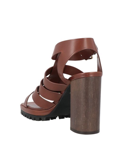 Tamara Mellon Brown Sandals