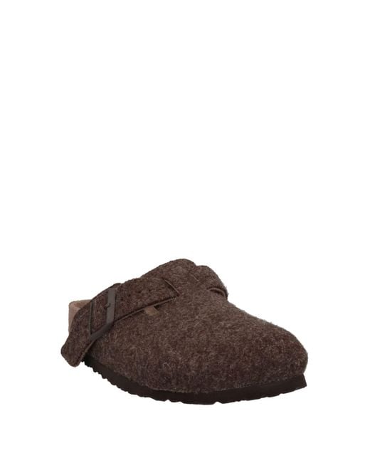 Rick Owens X Birkenstock Brown Mules & Clogs for men