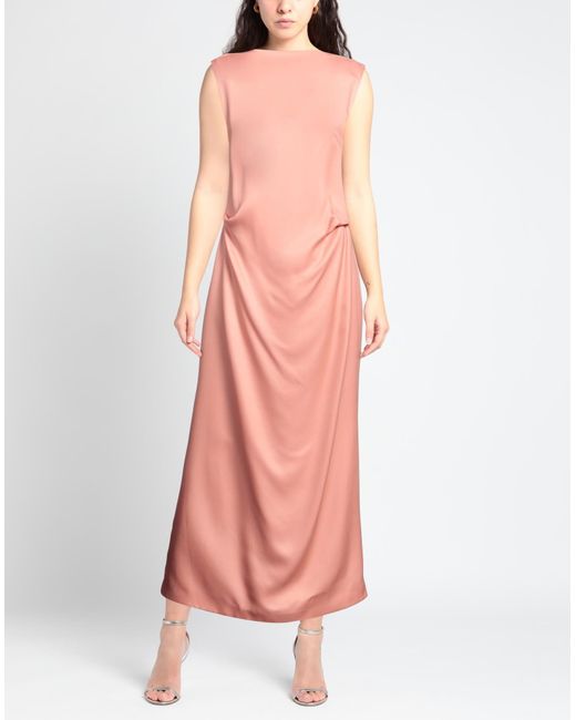 Jil Sander Pink Maxi Dress
