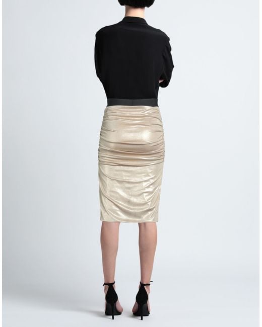 Just Cavalli Natural Midi Skirt