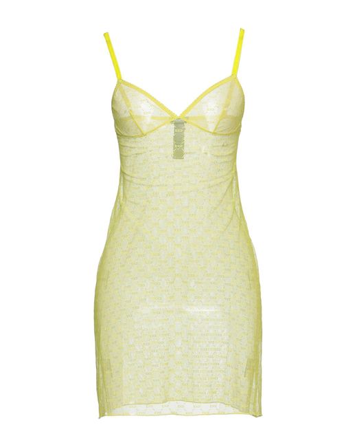 DSquared² Yellow Slip Dress