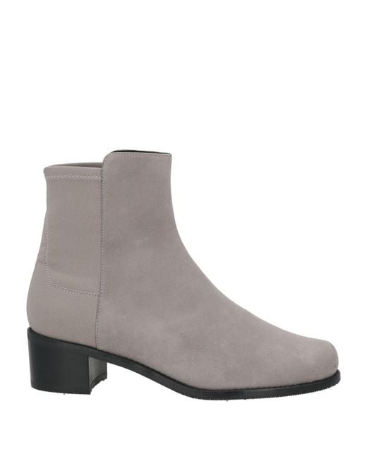 Stuart Weitzman Gray Ankle Boots