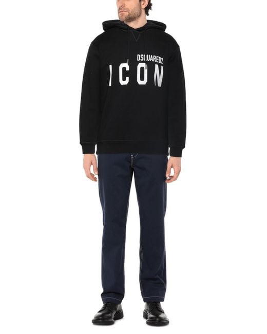 DSquared² Black Sweatshirt for men