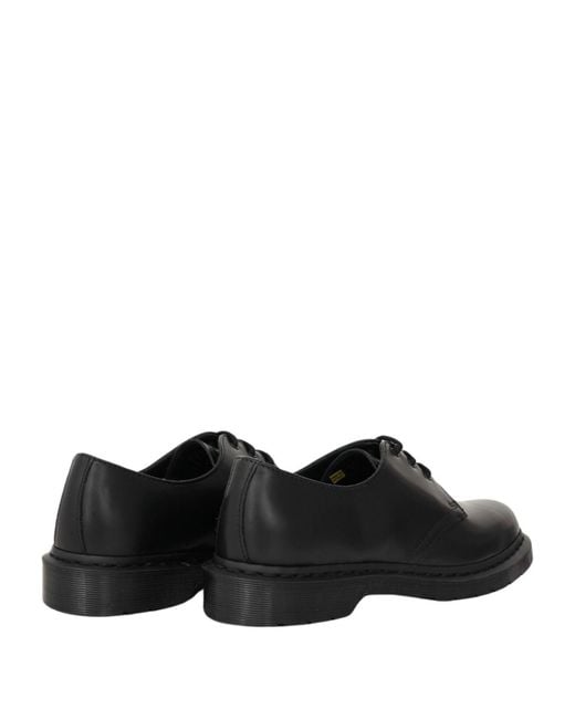 Zapatos de cordones Dr. Martens de hombre de color Black