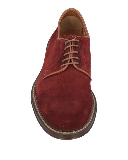 Zapatos de cordones Doucal's de hombre de color Red