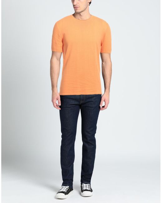 Exibit Orange Sweater for men