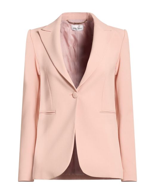 Rebel Queen Pink Blazer Polyester, Elastane