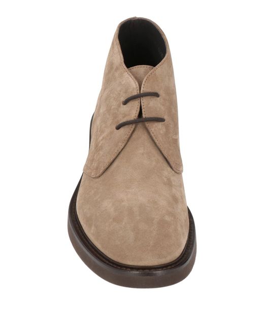 Doucal's Brown Ankle Boots for men