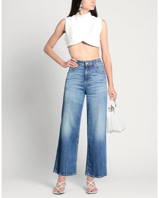 Department 5 Blue Jeans Cotton, Rubber