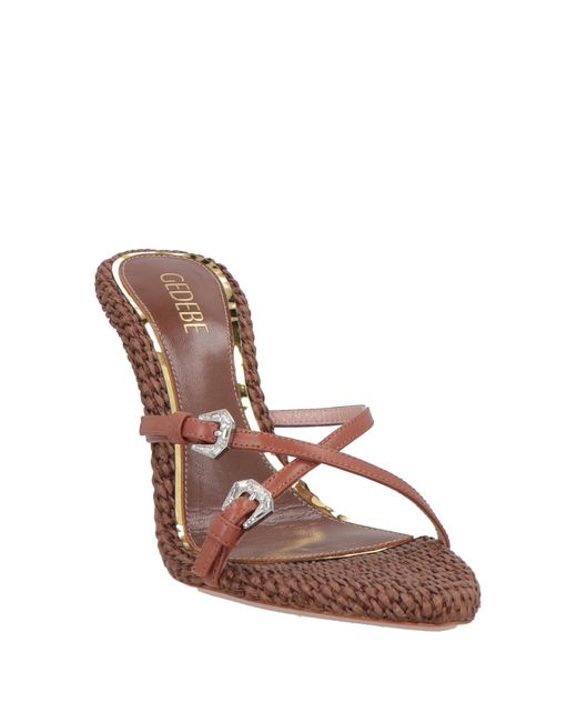 Gedebe Brown Sandale