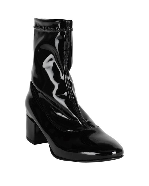 Le Silla Black Ankle Boots Polyurethane, Polyester