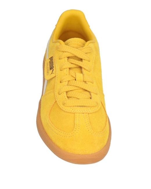 PUMA Yellow Sneakers for men