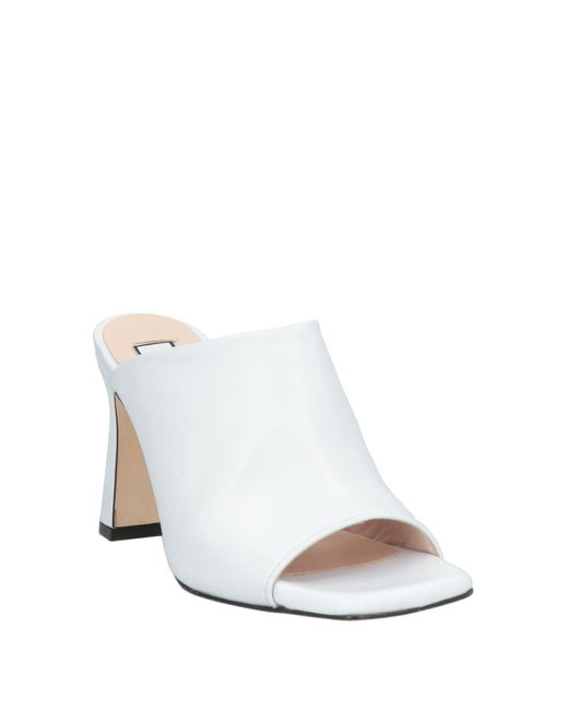 NCUB White Sandals
