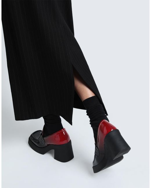 Steve Madden Red Loafers