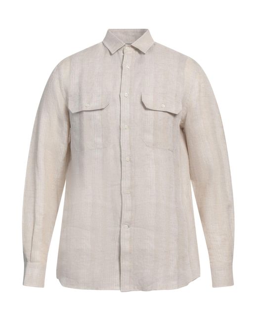 Camisa Brunello Cucinelli de hombre de color White