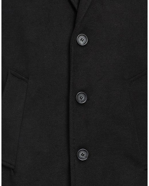Squad² Black Coat for men