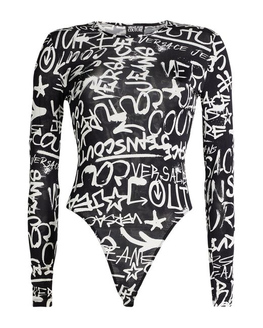 Versace Jeans Couture Black Bodysuit