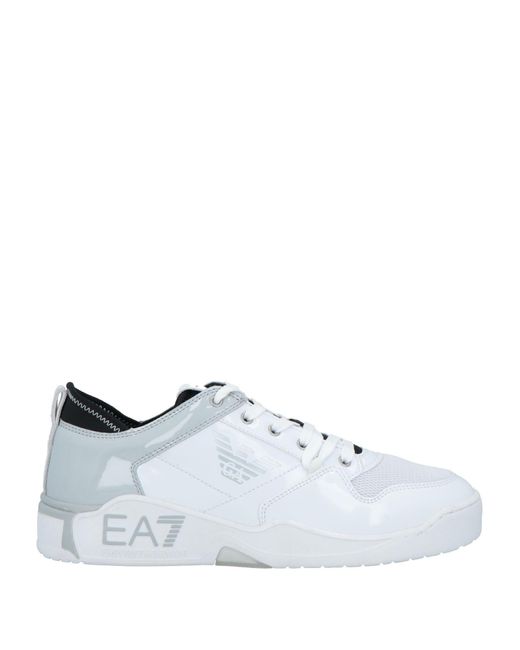 EA7 White Trainers for men