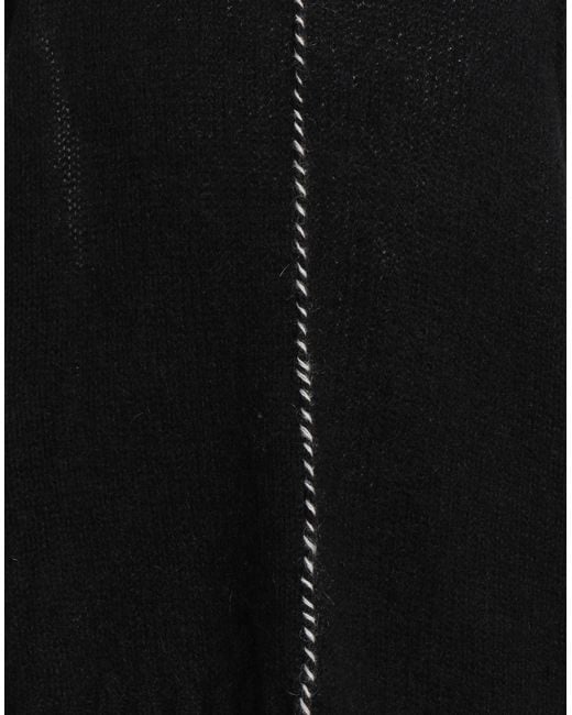 Isabel Benenato Black Sweater Wool, Mohair Wool, Polyamide for men