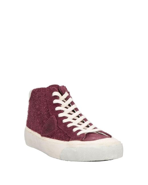 Philippe Model Purple Trainers for men