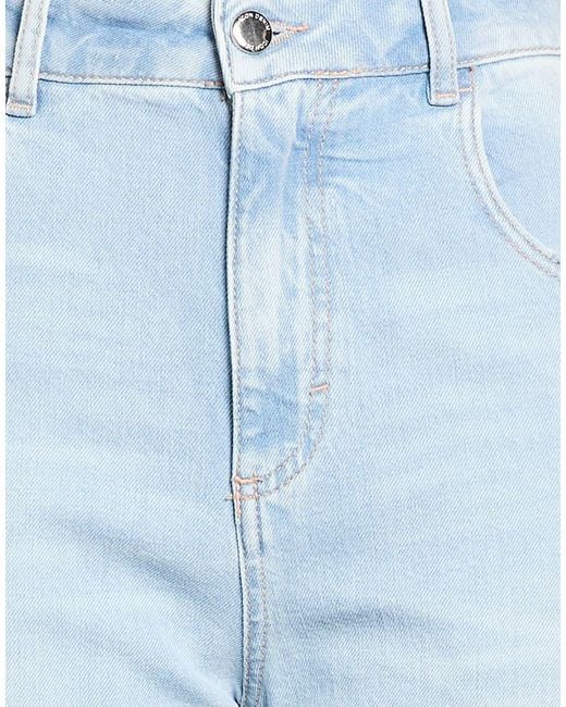 ICON DENIM Blue Jeans Cotton, Elastane