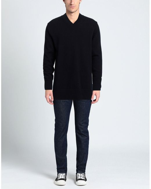 Maison Margiela Blue Sweater Wool for men