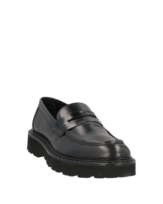 Pawelk's Black Loafer for men