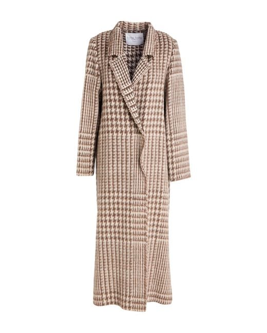 Forte_forte Natural Coat Virgin Wool, Alpaca Wool